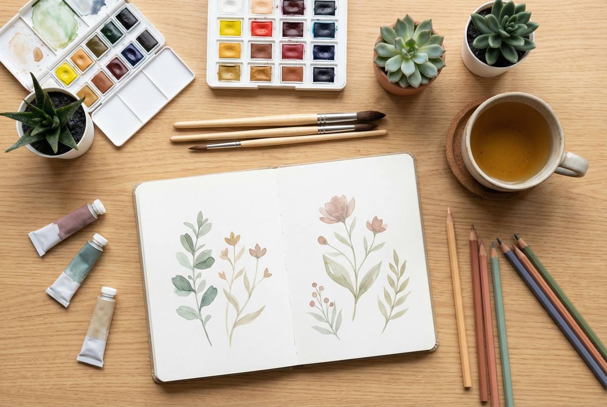 蘑菇影视生活美学视频 - 手作皮革笔记本视频教程 · 记录生活温度